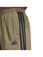 Pánske nohavice adidas Essentials 3-Stripes Stanford Open Hem Pants olive JE6401