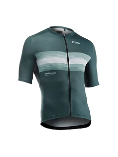 Cyklistické tričko NORTHWAVE Force Evo Jersey, sivé