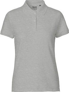 Neutral O 22980 Dámske polo tričko z bio bavlny 77.2280 športovo šedé