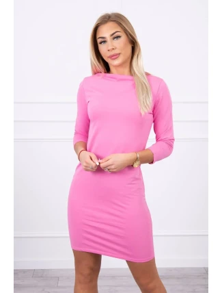 Klasické ružové šaty