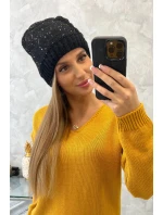 Dámska čiapka Amira K359 čierna