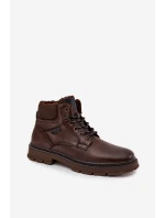 Trapery Męskie Ocieplane Wrangler 20253034.IKU Ciemnobrązowe