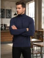 FashionStreet pánske tmavomodré vafle WX2360 FashionStreet pánske tmavomodré vafle WX2360