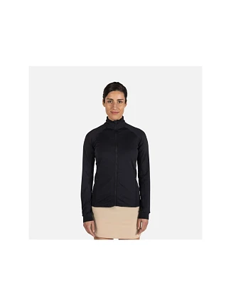 Dámska mikina ROSSIGNOL W Mid Layer Thin, čierna