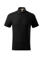 Pánske polo tričko Prime (GOTS) čierne