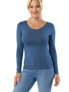 Dámska blúzka Manati long denim - BABELL