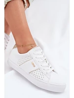 Dámske perforované tenisky Big Star TT274291 White Dámske perforované tenisky Big Star TT274291 White
