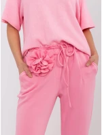 Nohavice DHJ SP 20323.70 pink