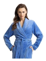 Dámsky velúrový župan Luna 371 M-2XL