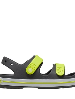 Detské sandále Crocs Crocband Cruiser sivo-zelené 209424 1NJ