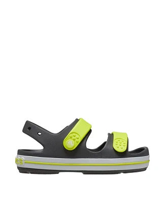 Detské sandále Crocs Crocband Cruiser sivo-zelené 209424 1NJ