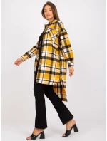 Dámska košeľa-EM-KS-003/07.35X-čierna a žltá