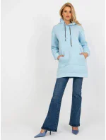 Dámska mikina FA BL 8151.06P svetlo modrá - FPrice Dámska mikina FA BL 8151.06P svetlo modrá - FPrice