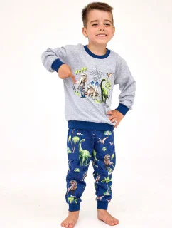 Cornette Kids Boy 593/163 Dinosaur pyžamo dĺžka/r 98-128