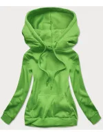 Zelená dámska tepláková mikina (W02-70)