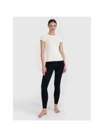 Dámske rýchloschnúce tričko na jogu a pilates 4F 4FWSS25TFTSF1270-11S