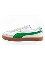Puma Pánske tenisky Club II Era Leather White Grey Green Puma Pánske tenisky Club II Era Leather White Grey Green