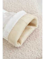 Zateplené čižmy na zips, s podpätkom, z eko kože, biele Drelia Zateplené čižmy na zips, s podpätkom, z eko kože, biele Drelia