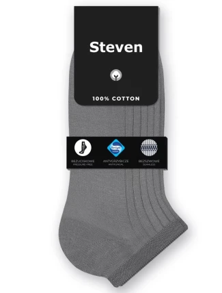 Pánske ponožky 042 sivé - Steven