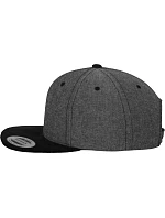 Flexfit 6089M 6-panelová snapbacková čiapka 55.6089 melírovaná šedá/čierna Flexfit 6089M 6-panelová snapbacková čiapka 55.6089 melírovaná šedá/čierna