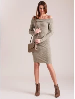 Šaty EM SK 4329.16P khaki Šaty EM SK 4329.16P khaki