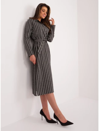Šaty LK SK 509479.41 tmavo šedé
