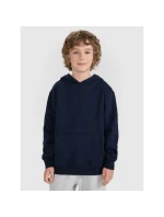 Chlapčenská mikina bez prúžkov s kapucňou 4F 4FJRMM00TSWSM2482-31S