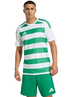 Pánske tričko adidas Hooped 26 Jersey white and green KF3393