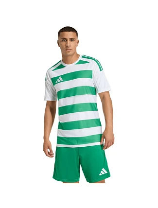Pánske tričko adidas Hooped 26 Jersey white and green KF3393