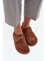 Dámska barefoot obuv z prírodného semišu Zazoo 327 hnedá Dámska barefoot obuv z prírodného semišu Zazoo 327 hnedá
