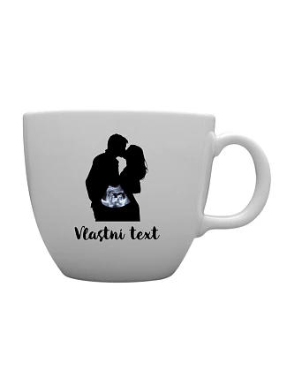 Personalizovaný keramický hrnček MEGA XXL s objemom 1000 ml s parou a ultrazvukom Personalizovaný keramický hrnček MEGA XXL s objemom 1000 ml s parou a ultrazvukom