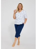 Pyžamo Cornette 347/347 Yvonne kr/r 3XL-5XL