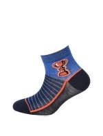 Gatta 224.N59, G24.N59 Cottoline Woisenne chlapčenské vzorované ponožky 21-26 Gatta 224.N59, G24.N59 Cottoline Woisenne chlapčenské vzorované ponožky 21-26