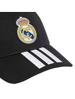 Čiapka s kšiltom adidas Real Madrid, čierno-biela, KQ9575 Čiapka s kšiltom adidas Real Madrid, čierno-biela, KQ9575