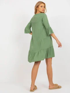 Šaty D73761M30214C khaki