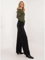 Džínsové nohavice D80016BD62456B150 black