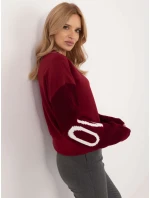 Mikina MI BL M5975.26P bordová