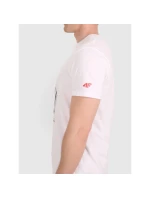 Pánske volejbalové tričko s potlačou 4F 4FRAW25TTSHM3236-10S pánske