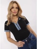 Blúzka NM TS V8319.95 čierna