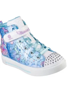 Skechers S Lights Twinkle Sparks Unicorn Daydream Jr 314800L-BLMT