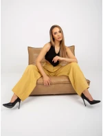 Nohavice BR SP 235.72 tmavo žltá