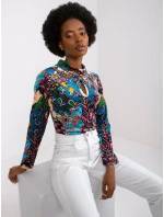 Blúzka DHJ BZ 6291 1.77P tmavo modrá