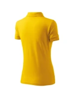 Tričko Pique Polo žlté