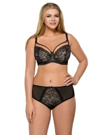 Dámska podprsenka 1396 Crystal black plus - AVA