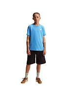 Detské tričko Nike Sportswear light blue FZ5177 412