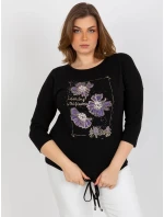 Dámska blúzka RV BZ 8457.47P čierna - FPrice