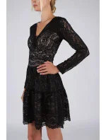 Dámske spoločenské šaty 18288 čierne - YourNewStyle