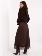 Sukňa MI SD 4213 1,94 tmavohnedá
