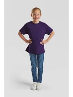 Fruit of the Loom Kids Valueweight T Detské tričko 16.1033 tmavomodré Fruit of the Loom Kids Valueweight T Detské tričko 16.1033 tmavomodré