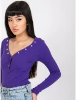Blúzka RV BZ 7439.18 tmavo fialová
